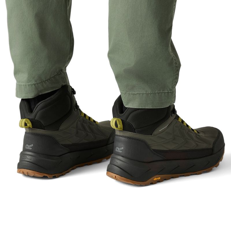 Încălțăminte de drumeție pentru bărbați REGATTA Onyx Mid dark khaki cyprus 7