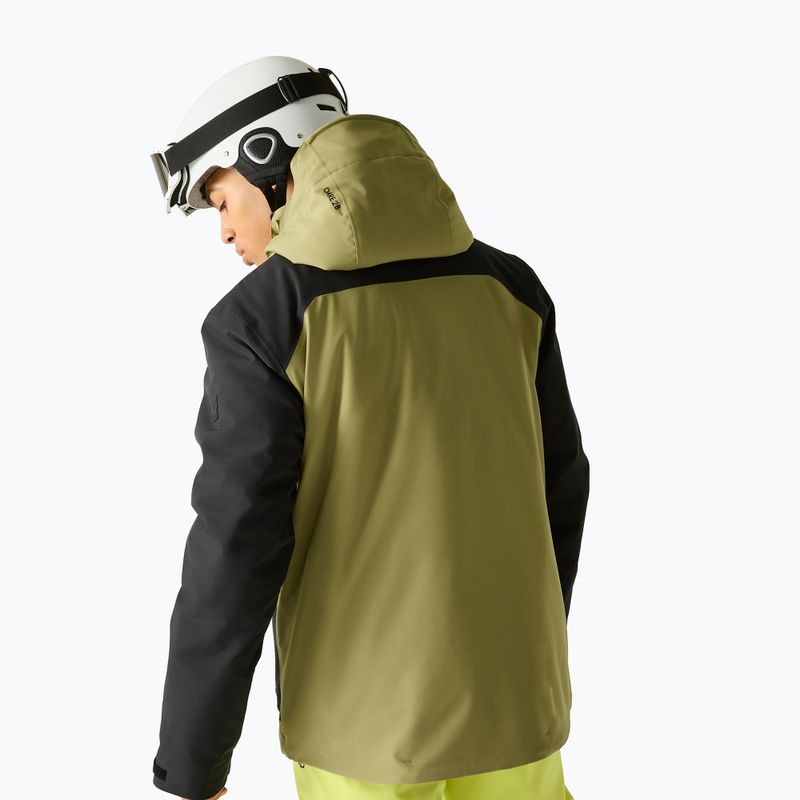 Geacă de schi pentru bărbați Dare2B Baseplate IV Jacket black/martini olive 3