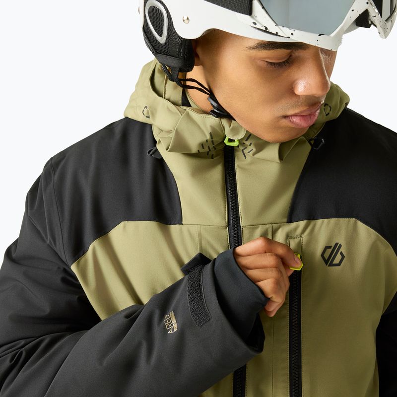 Geacă de schi pentru bărbați Dare2B Baseplate IV Jacket black/martini olive 5