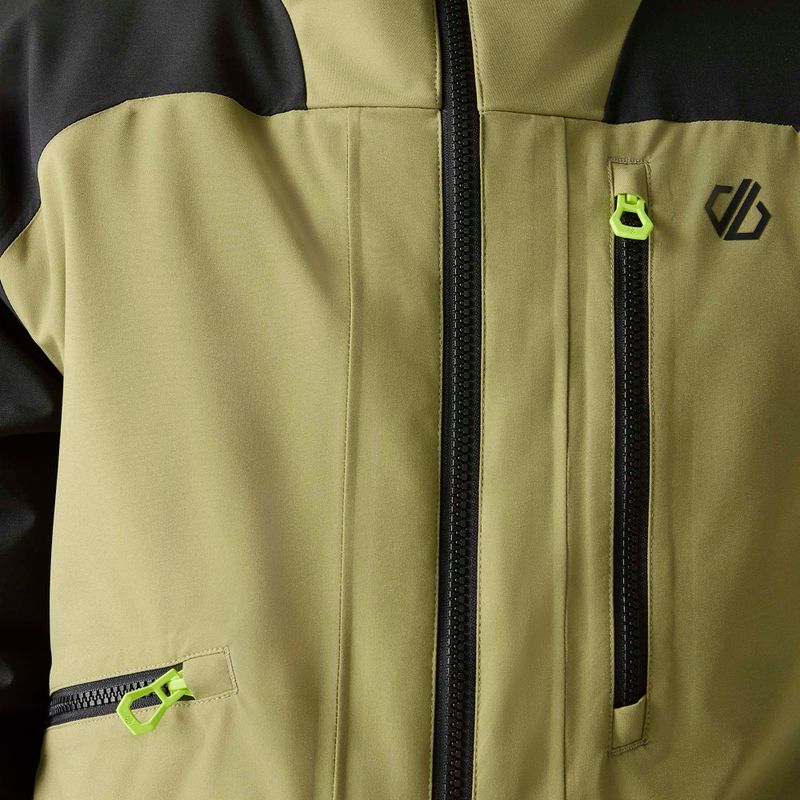 Geacă de schi pentru bărbați Dare2B Baseplate IV Jacket black/martini olive 6