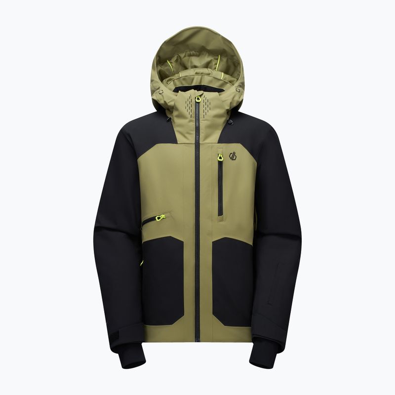 Geacă de schi pentru bărbați Dare2B Baseplate IV Jacket black/martini olive 10