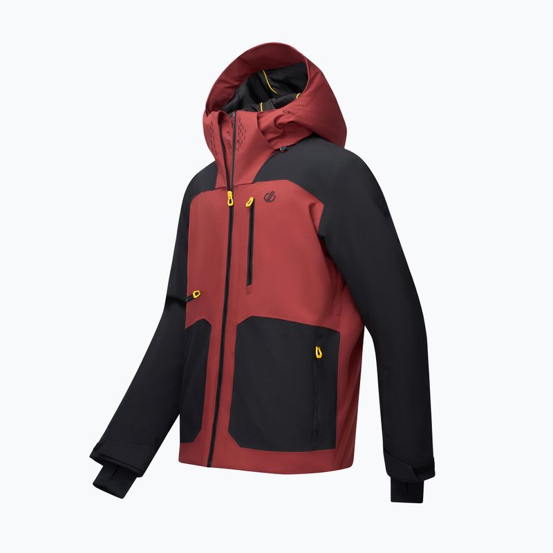 Geacă de schi pentru bărbați Dare2B Baseplate IV Jacket black/rustic red 12