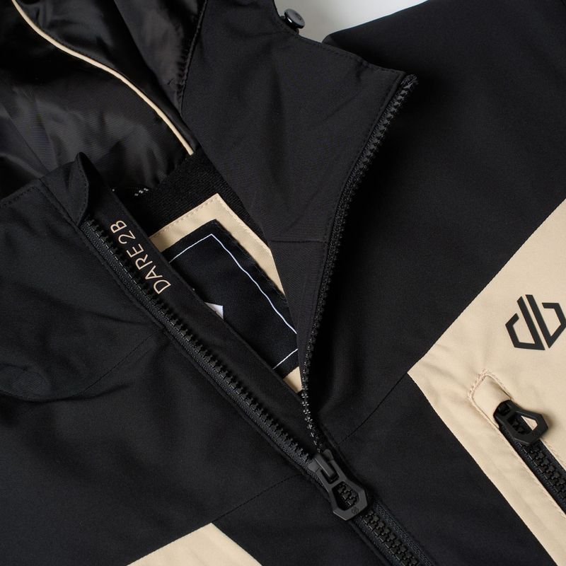 Geacă de schi pentru bărbați Dare2B Eagle IV Jacket black/white pepper 13