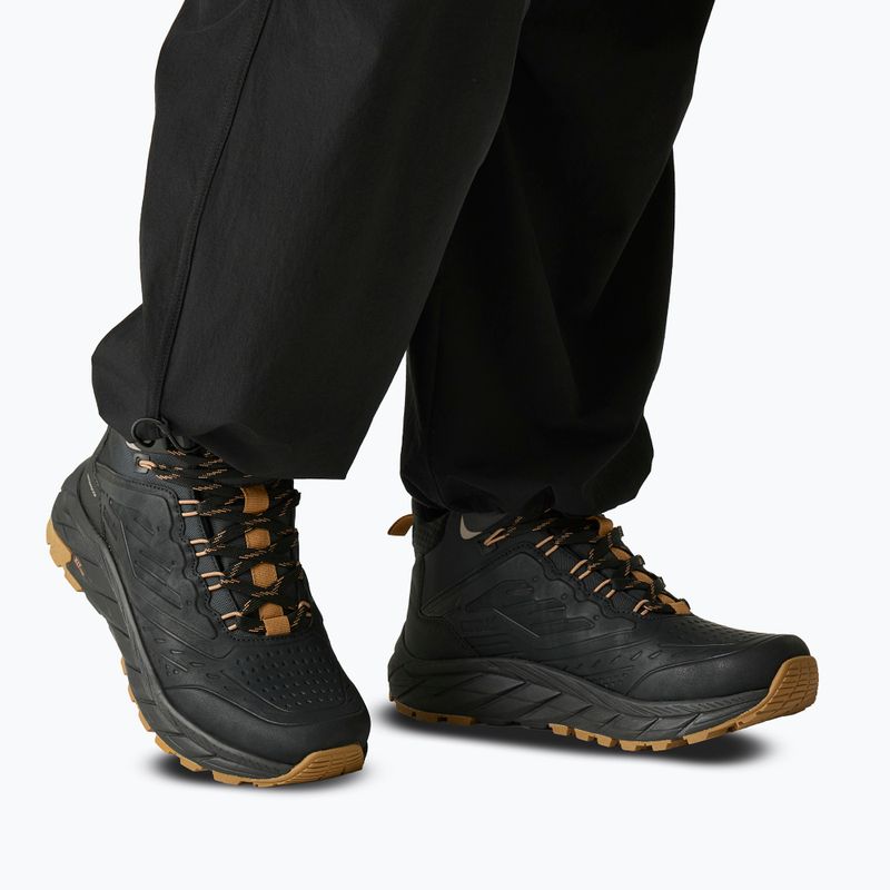 Încălțăminte de drumeție pentru bărbați REGATTA Derino Mid Black/Rubber 7