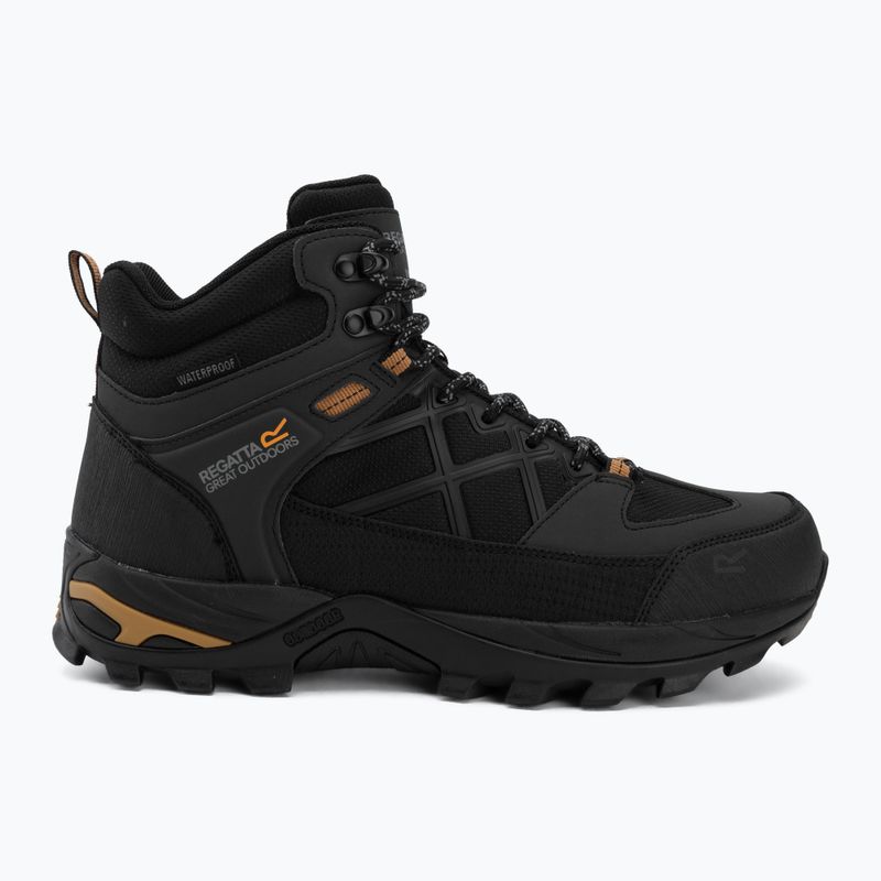 Încălțăminte de trekking pentru bărbați REGATTA Samaris III black/ash/wood 2