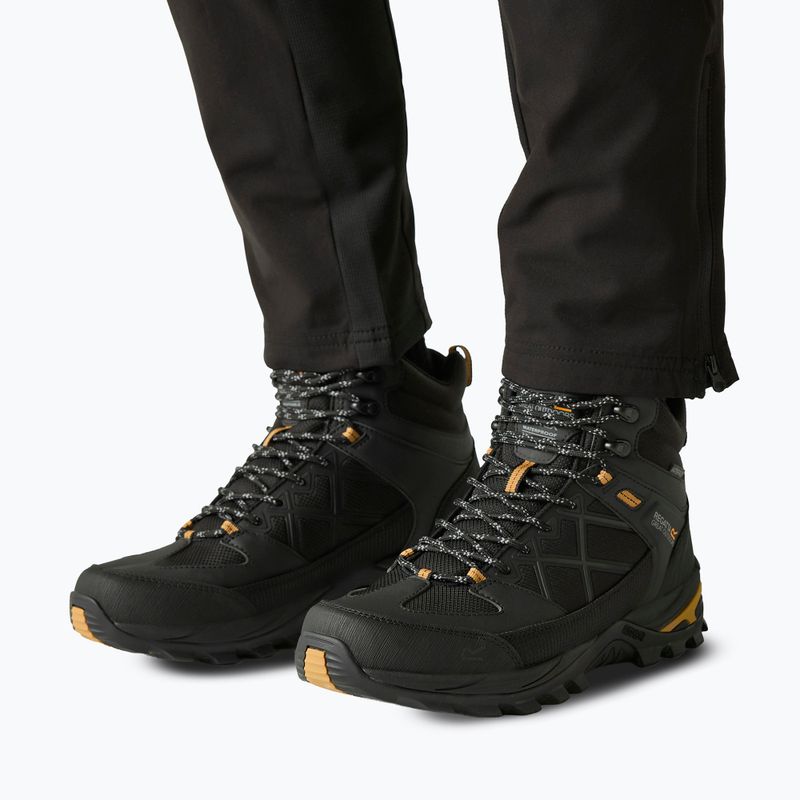 Încălțăminte de trekking pentru bărbați REGATTA Samaris III black/ash/wood 7