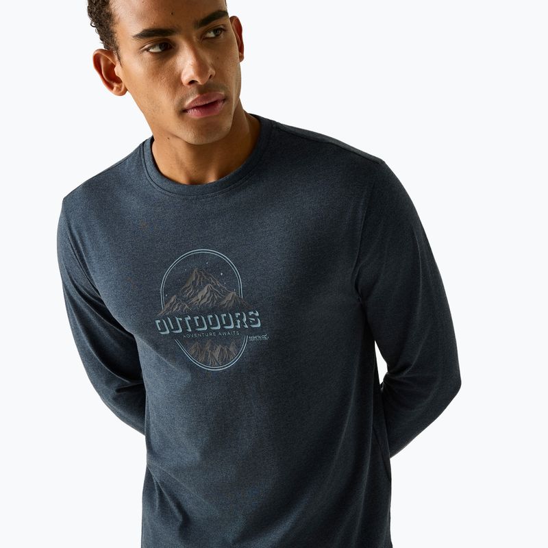 Longsleeve pentru bărbați REGATTA Maylow navy original outdoors 4