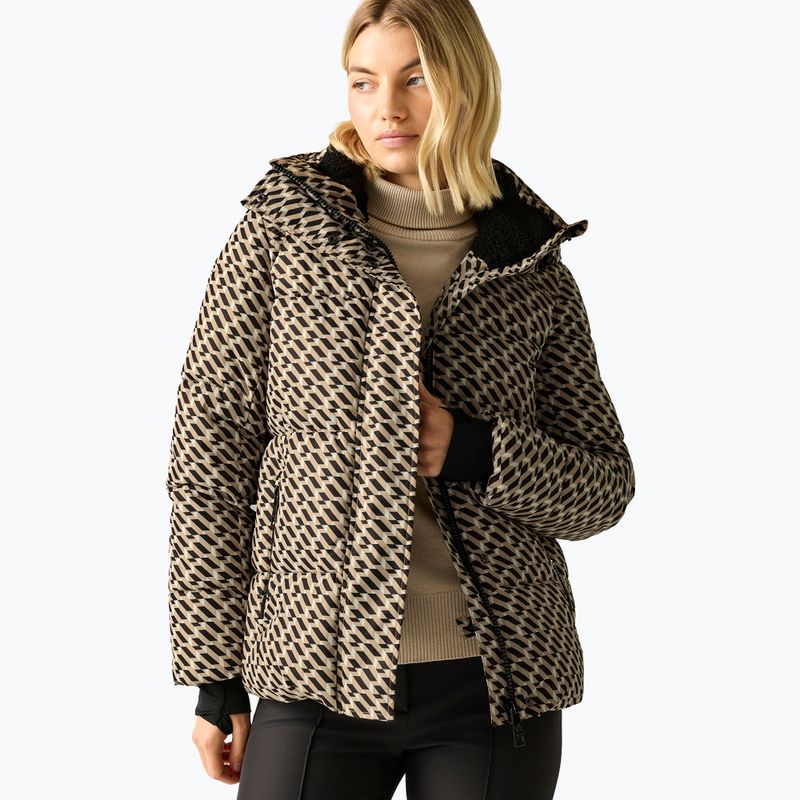 Geacă de schi pentru femei Dare 2b Allure Jacket white pepper geo print