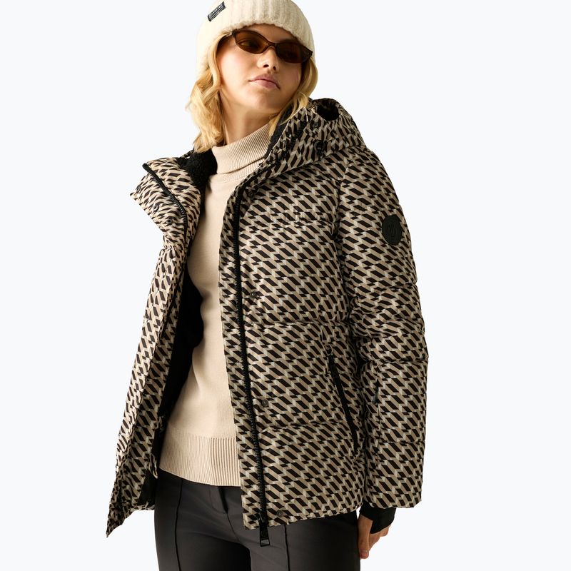 Geacă de schi pentru femei Dare 2b Allure Jacket white pepper geo print 4