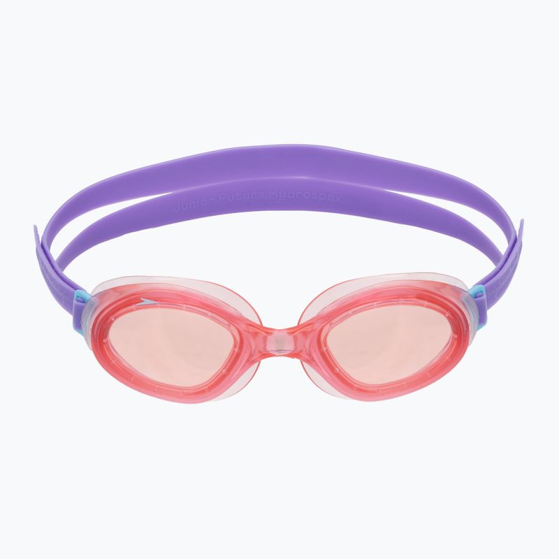 Ochelari de înot pentru copii Speedo Futura Hydrospex Jr pink lemonade/vermillion 2