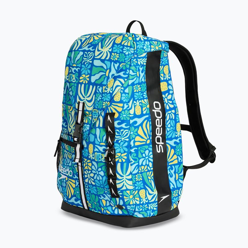 Rucsac de înot Speedo Team Printed 35 l imprimeu de vară deep sapphire 2