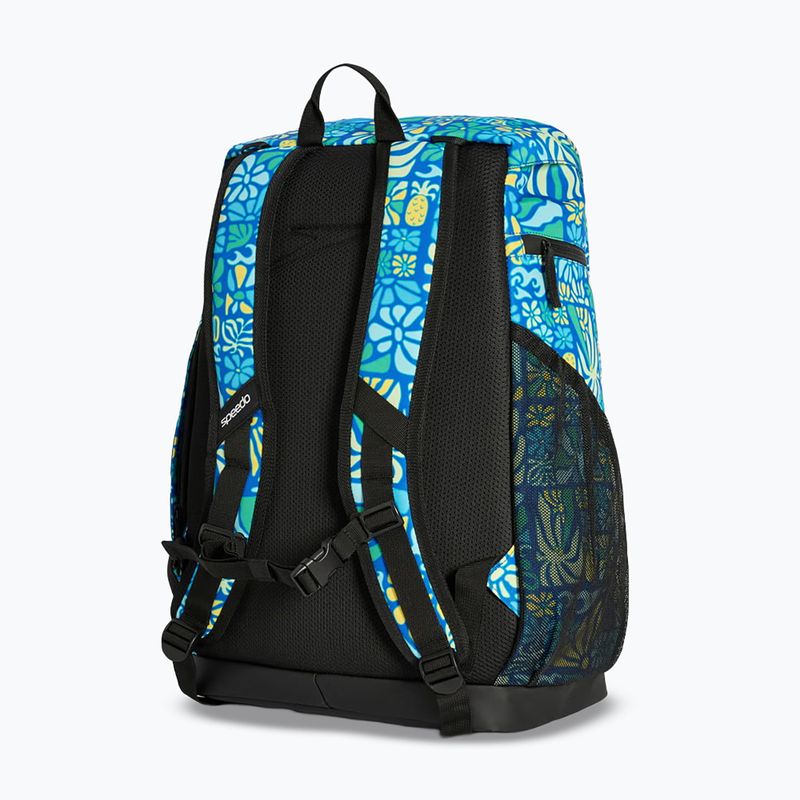 Rucsac de înot Speedo Team Printed 35 l imprimeu de vară deep sapphire 3
