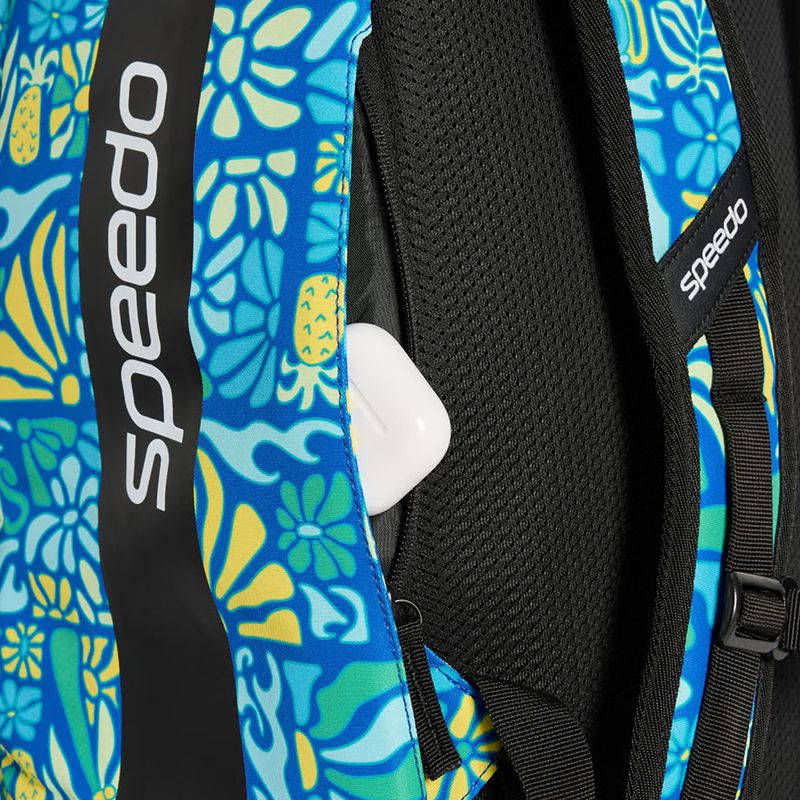 Rucsac de înot Speedo Team Printed 35 l imprimeu de vară deep sapphire 8