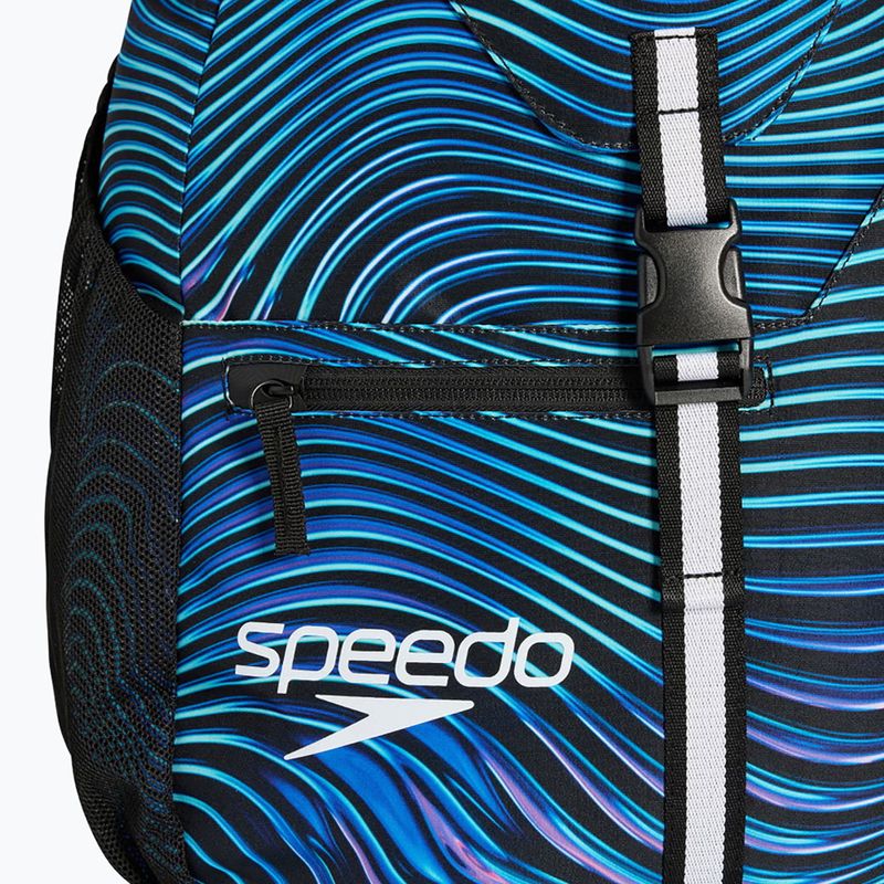 Rucsac de înot Speedo Team Printed 35 l summer stamp deep sapphire 5