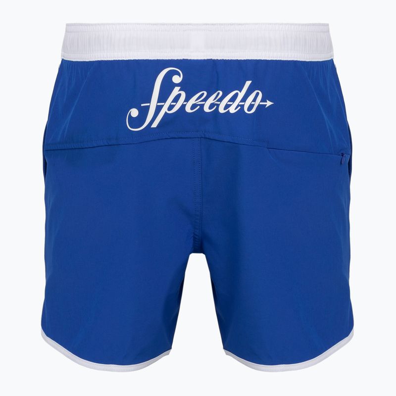 Pantaloni scurți de baie pentru bărbați Speedo Jetstream Retro Logo Volley 16" 8-005082002 Turkish Sea 2