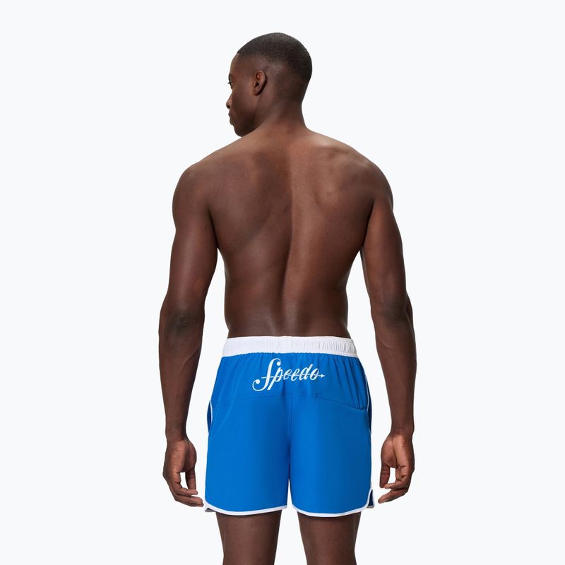 Pantaloni scurți de baie pentru bărbați Speedo Jetstream Retro Logo Volley 16" 8-005082002 Turkish Sea 2