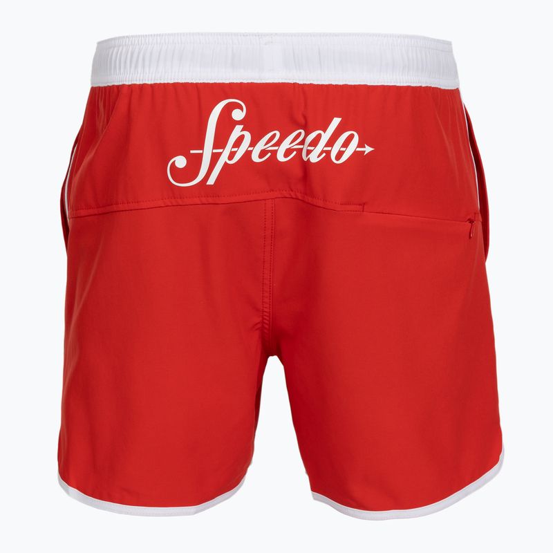 Pantaloni scurți de baie pentru bărbați Speedo Jetstream Retro Logo Volley 16" 8-005082003 high risk red 2