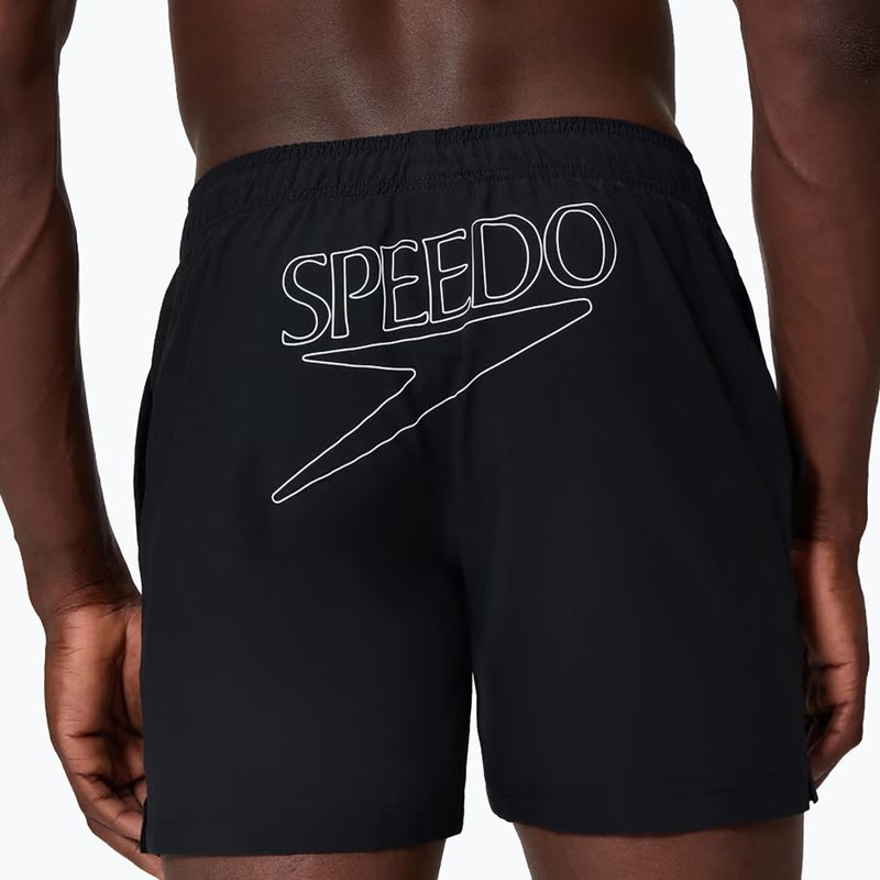 Pantaloni scurți de baie pentru bărbați Speedo Classic Logo Volley 16" anthracite 6