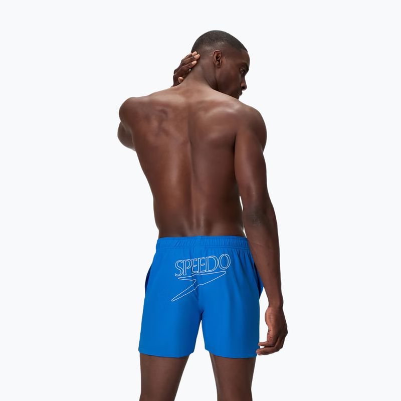 Pantaloni scurți de baie pentru bărbați Speedo Classic Logo Volley 16" Turkish Sea 2