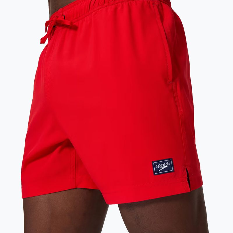 Pantaloni scurți de baie pentru bărbați Speedo Classic Logo Volley 16" High Risk Red 5