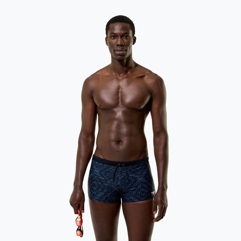 Boxeri de înot pentru bărbați Speedo Valmilton Aquashort anthracite 3