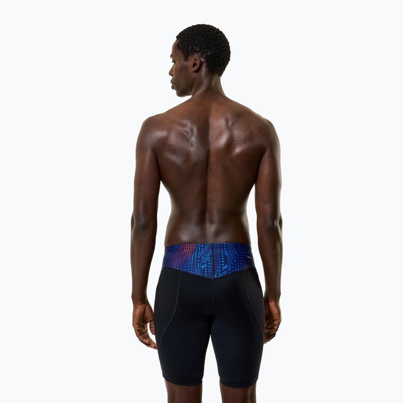 Jammer-uri de înot pentru bărbați Speedo Endurance+ Max Compression Jammer black/blue 4
