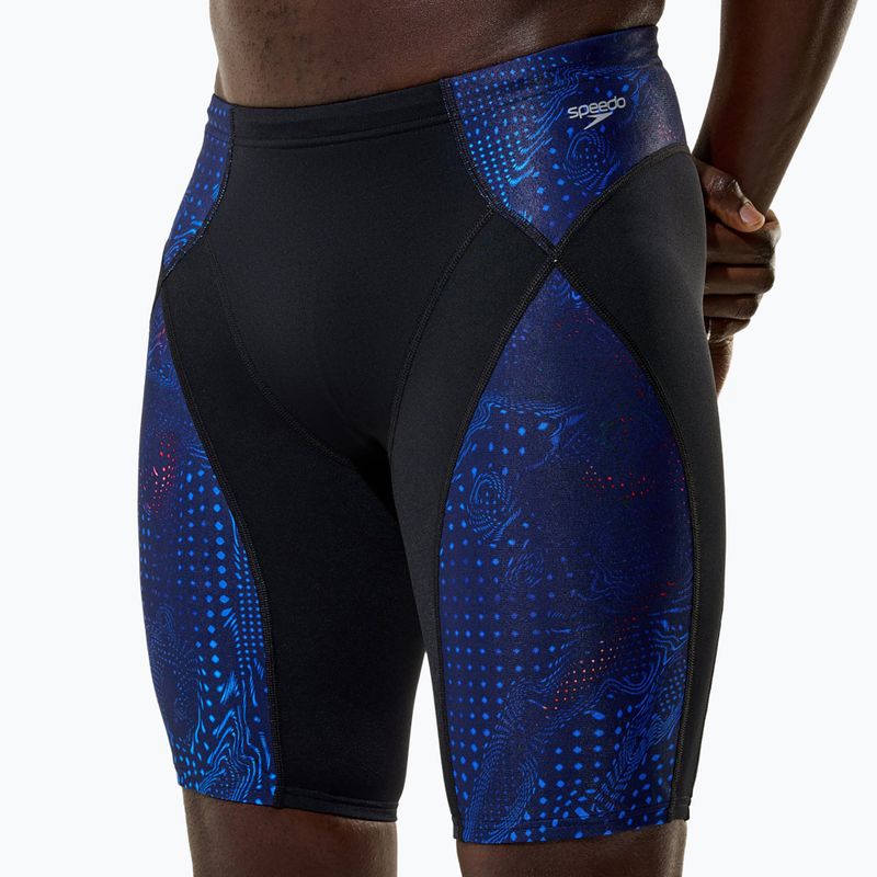 Jammer-uri de înot pentru bărbați Speedo Endurance+ Max Compression Jammer black/blue 6