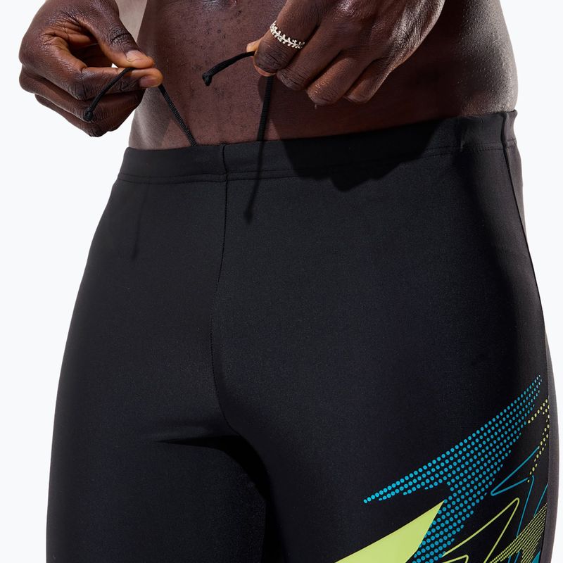 Jammer-uri de baie pentru bărbați Speedo Medley Logo Jammer anthracite/hyper teal 7