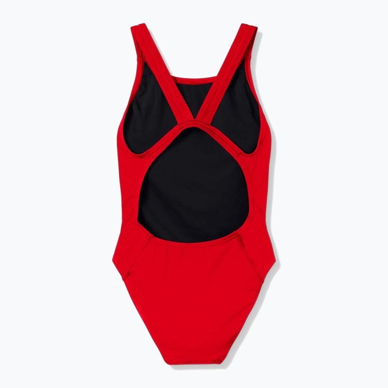 Costum de baie întreg pentru femei Speedo Solid Endurancex Leaderback team red 2