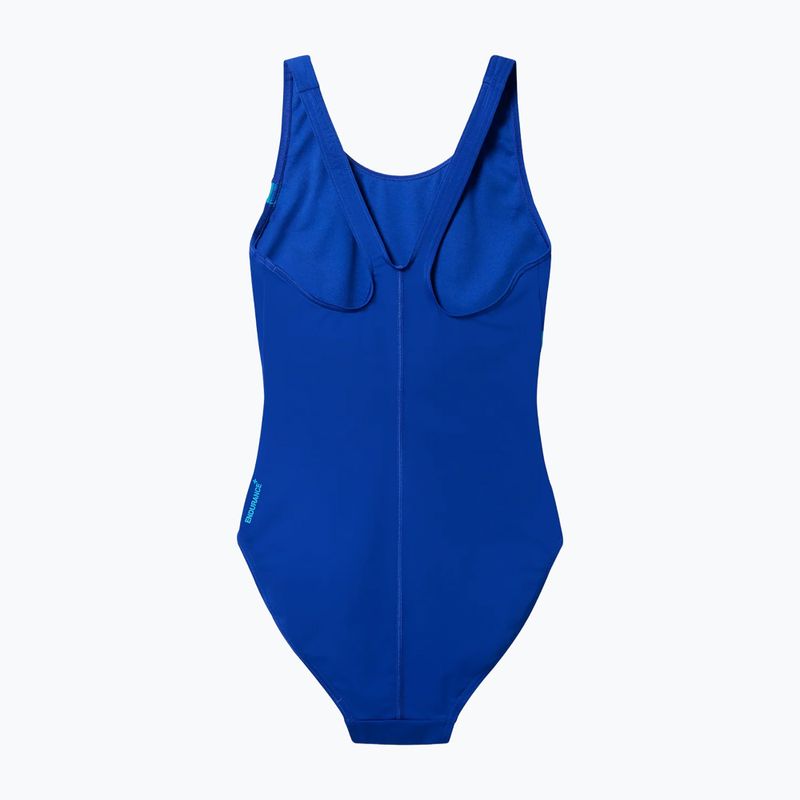 Costum de baie întreg pentru femei Speedo Hyperboom Butterfly Back night watch/hyper teal 7