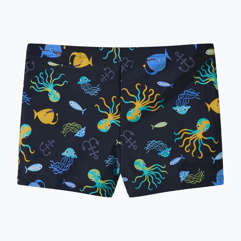 Boxeri de înot pentru bărbați Speedo Print Aquashort anthracite 2