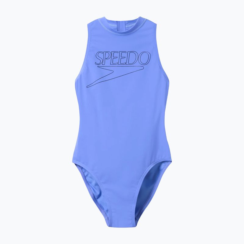 Costum de baie întreg pentru femei Speedo Endurance+ Logo Hydrasuit moonlight lavender 6