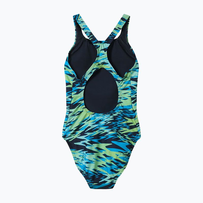 Costum de baie întreg pentru femei Speedo Hyperboom Print Medalist hyper teal 8