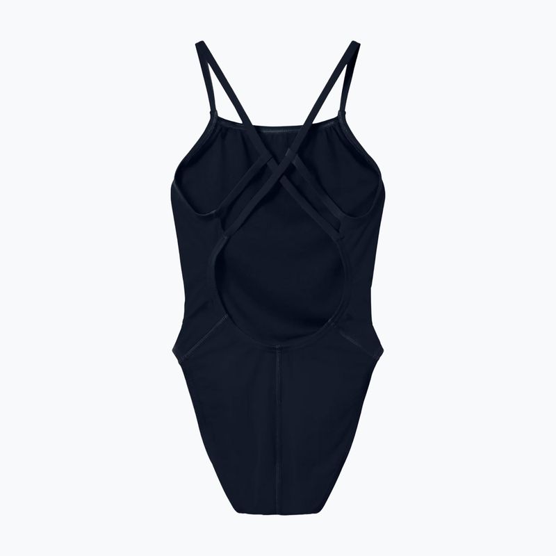 Costum de baie întreg pentru femei Speedo Solid Endurancex Strappy Back team black 2