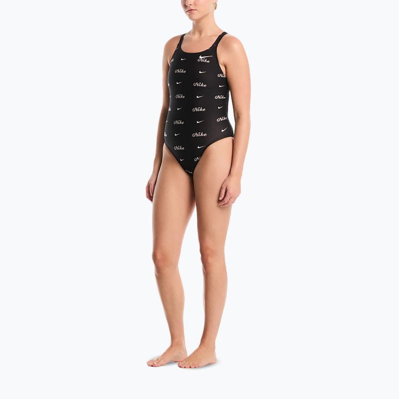 Costum de baie întreg pentru femei Nike Hydrastrong Multi Pr jet black 2
