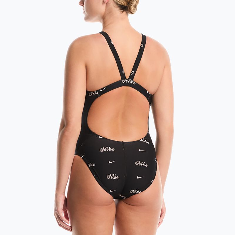 Costum de baie întreg pentru femei Nike Hydrastrong Multi Pr jet black 3