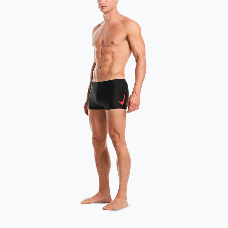 Slipuri de înot Nike Logo Graphic Square Leg University Red 2