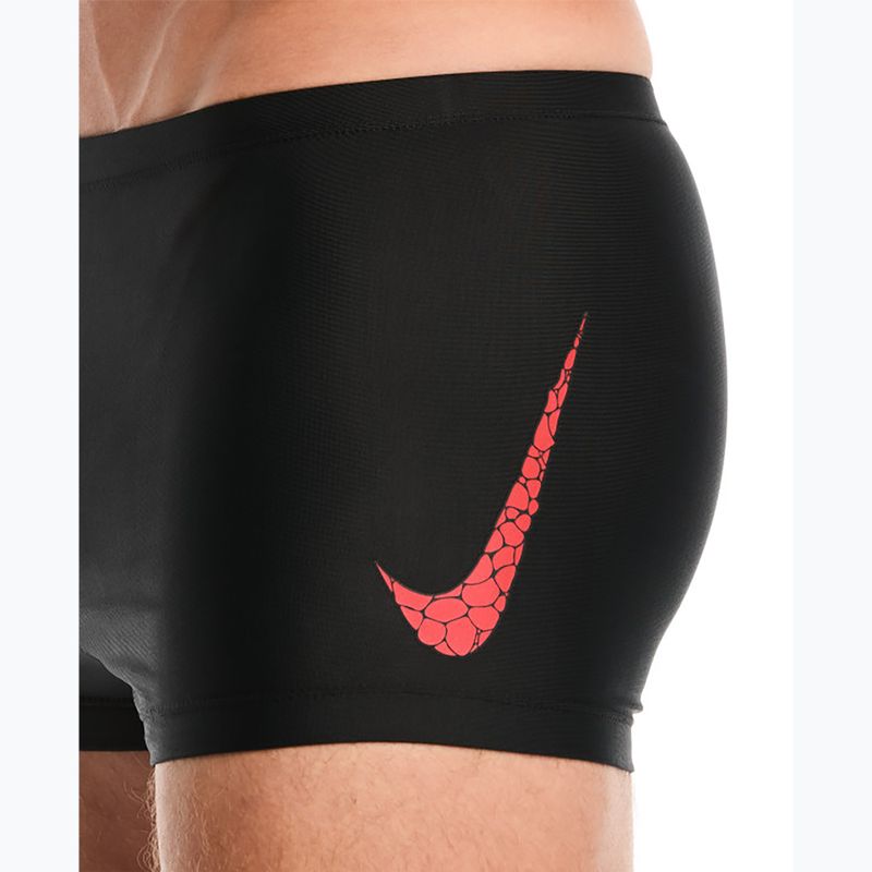 Slipuri de înot Nike Logo Graphic Square Leg University Red 4