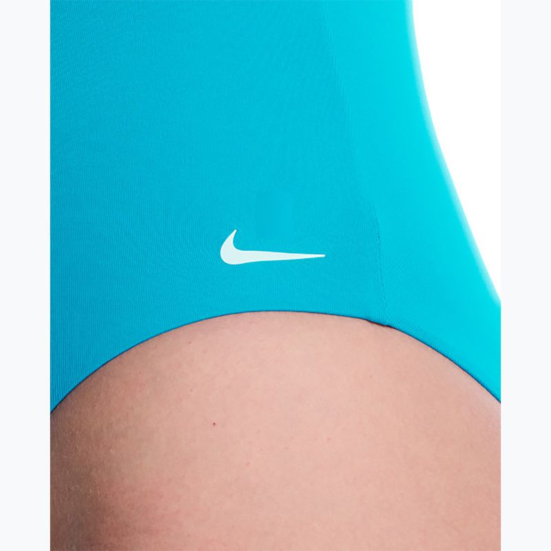 Costum de baie întreg pentru femei Nike Effortless Essential V-Neck energy 5