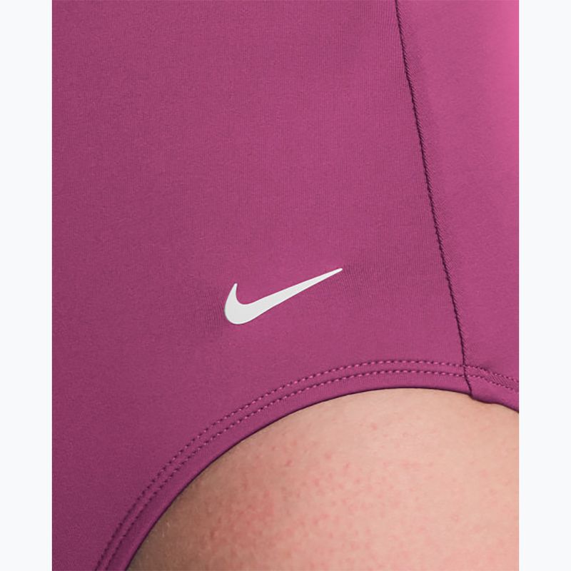 Costum de baie întreg pentru femei Nike Effortless Essential desert pink 4