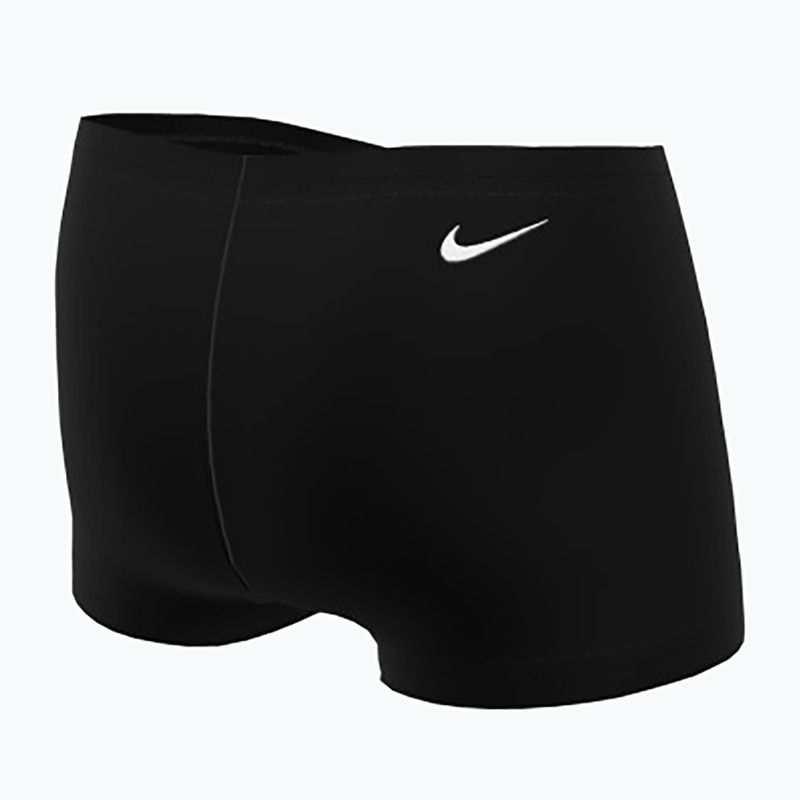 Boxeri de baie pentru băieți Nike Logo Graphic Square Leg black 2