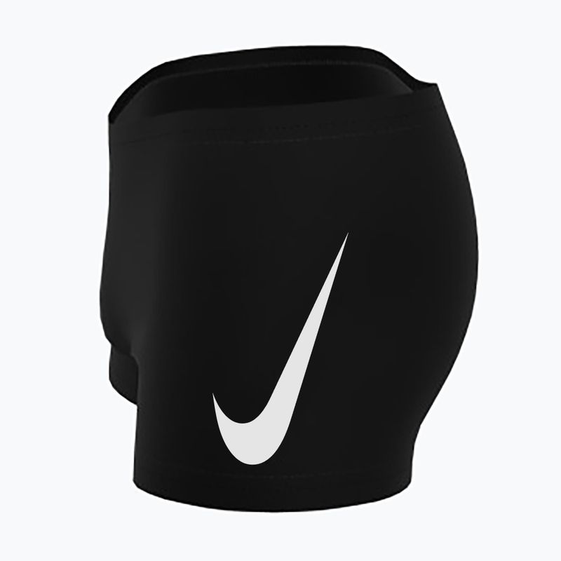 Boxeri de baie pentru băieți Nike Logo Graphic Square Leg black 3