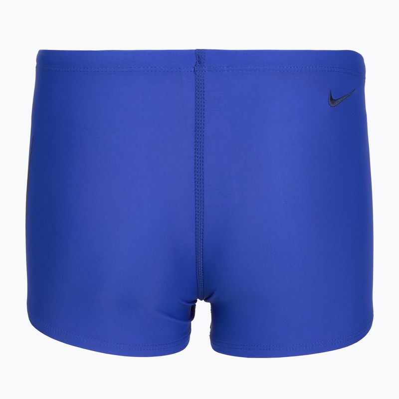 Boxeri de baie pentru băieți Nike Logo Graphic Square Leg game royal 2