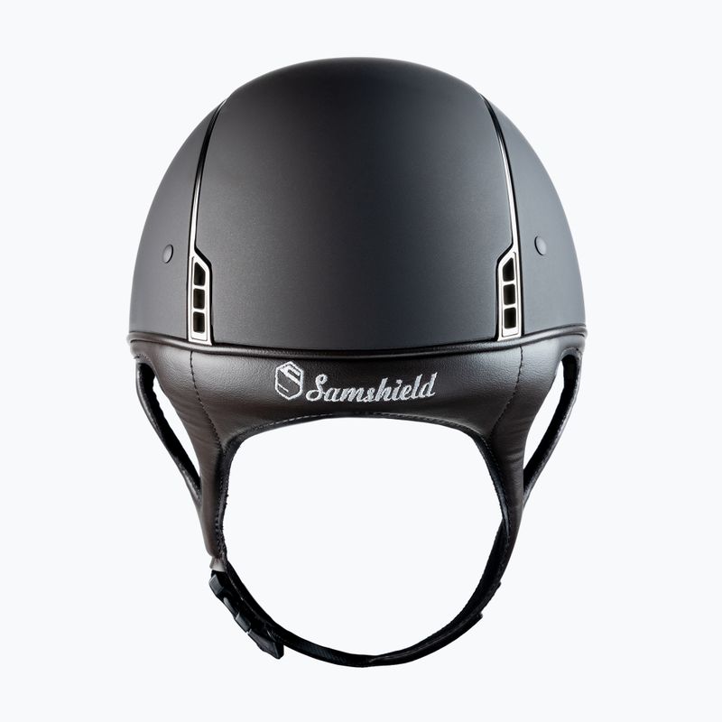 Cască de călărie Samshield Shadowmatt 5 Swarovski maro 3125659667491 3