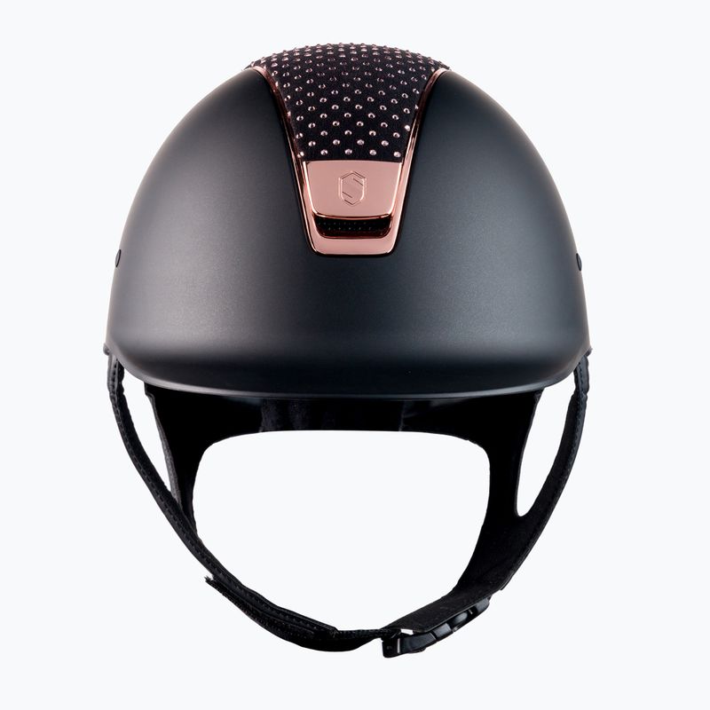 Samshield Equestrian Helmet Shadowmatt Alcantara Sparkling Vintage Rose negru 3125659493489 3