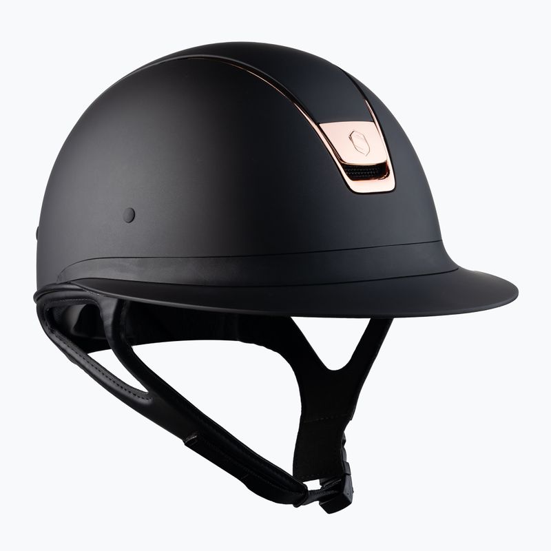 Samshield Miss Shield Shield Shadowmatt Cască de călărie rose gold negru 3125659493526