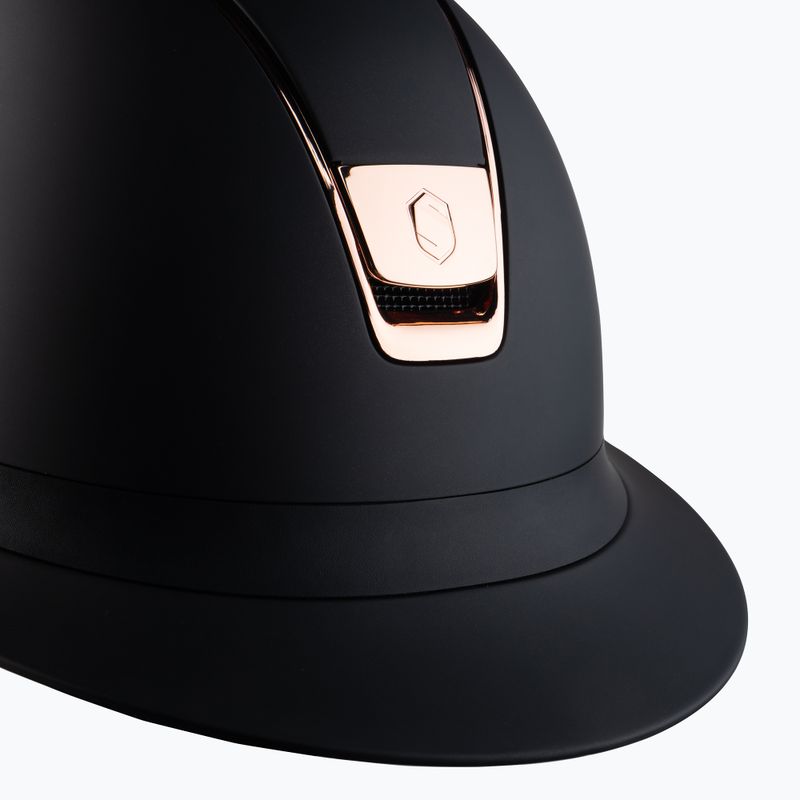 Samshield Miss Shield Shield Shadowmatt Cască de călărie rose gold negru 3125659493526 7