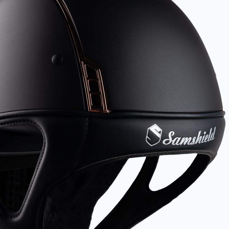 Cască de călărie pentru femei Samshield Shadowmatt negru 3125659666777 7