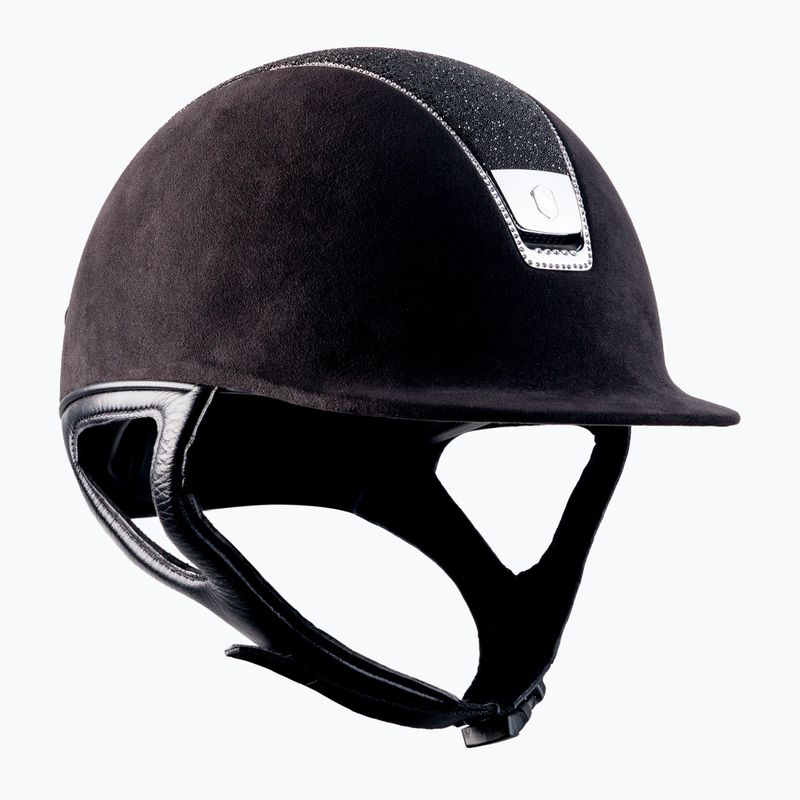 Cască de echitație Samshield Premium Top Crystal 255 negru 3125659034446