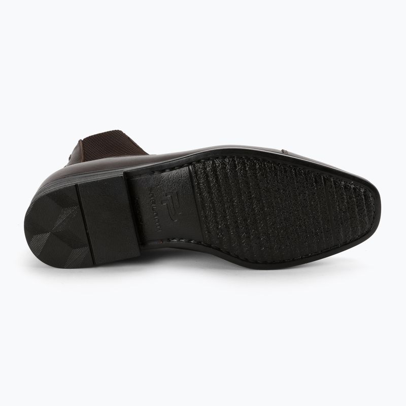 Parlanti Botine Z1/L piele de vițel maro ZLBR361 4